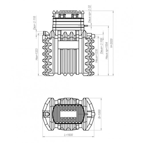 Септик ДЕСЕПТИКОН-4000